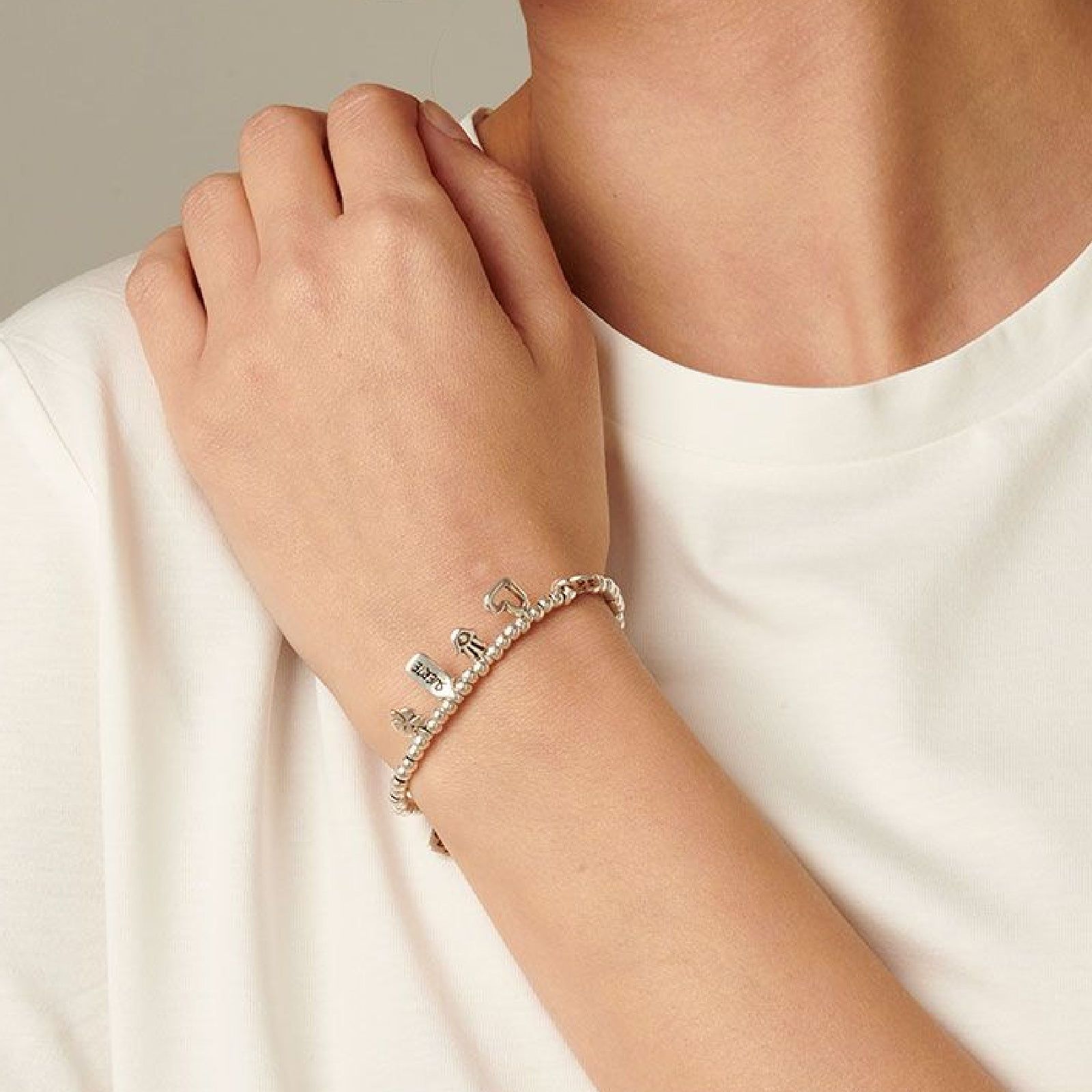 Bracciale UNO de 50 I'm Waiting 4 U Pink da donna PUL1854TQSMTL0M-2