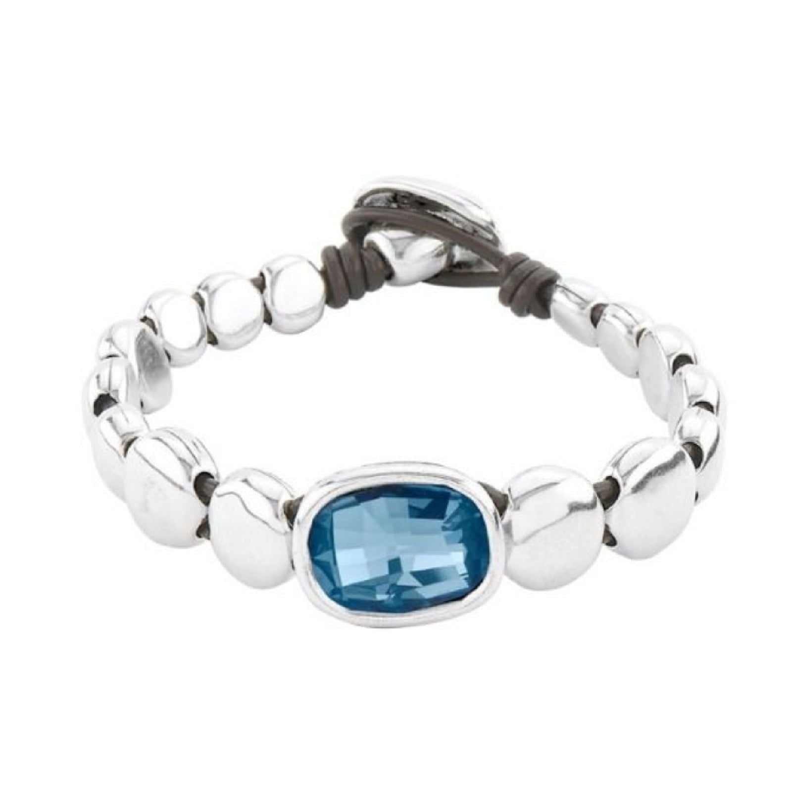Bracciale Uno de 50 Ecstasy da donna PUL2015AZUMTL0M-1