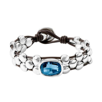 Bracciale Uno de 50 Ecstasy da donna PUL2017AZUMTL0M-1