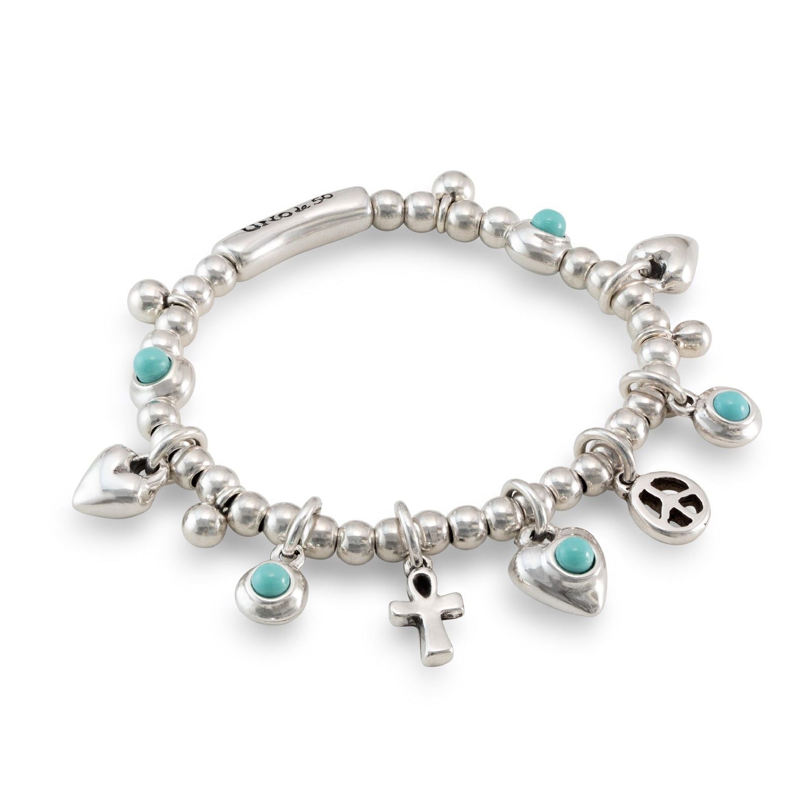 Bracciale Uno de 50 Protected da donna PUL2350TQSMTL0M-2