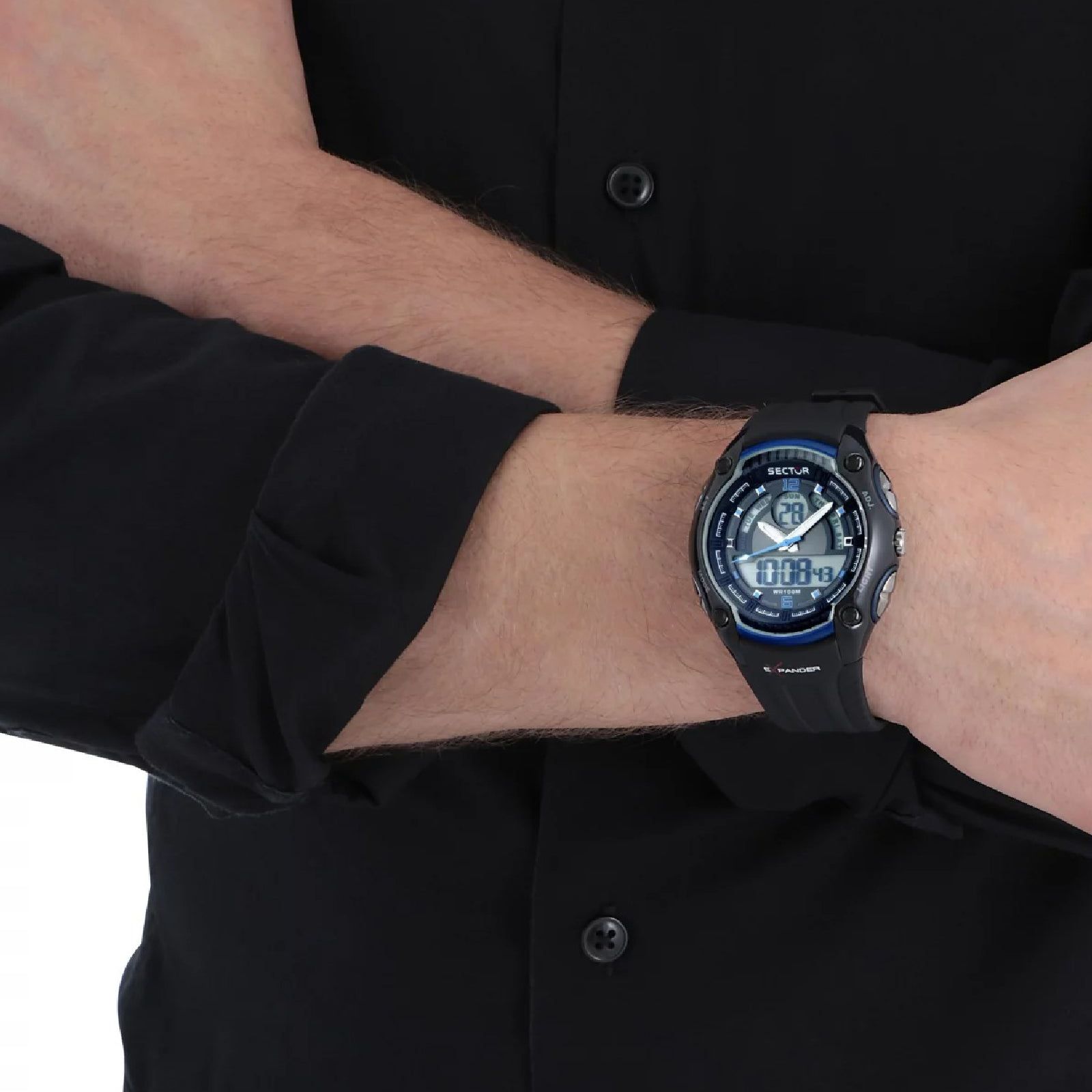 Orologio analogico e digitale Sector Street Fashion da uomo R3251574003-4