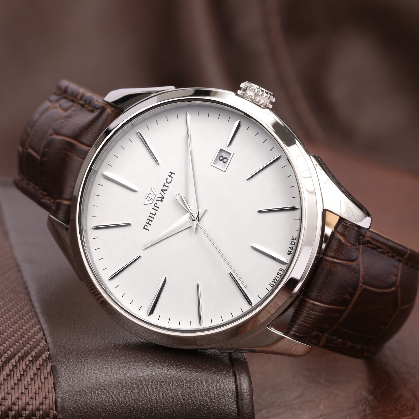 Orologio solo tempo Philip Watch Roma da uomo R8251217001-5