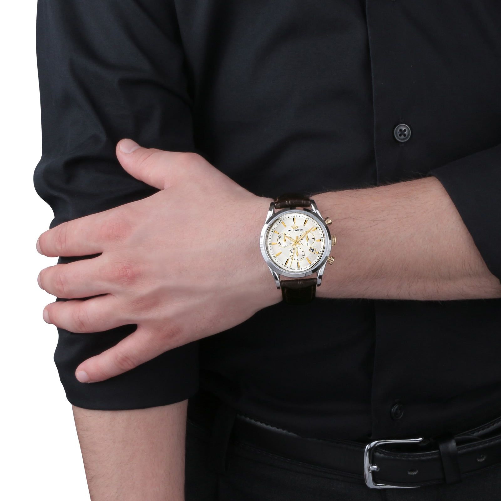 Orologio cronografo Philip Watch Sunray da uomo R8271908009-4