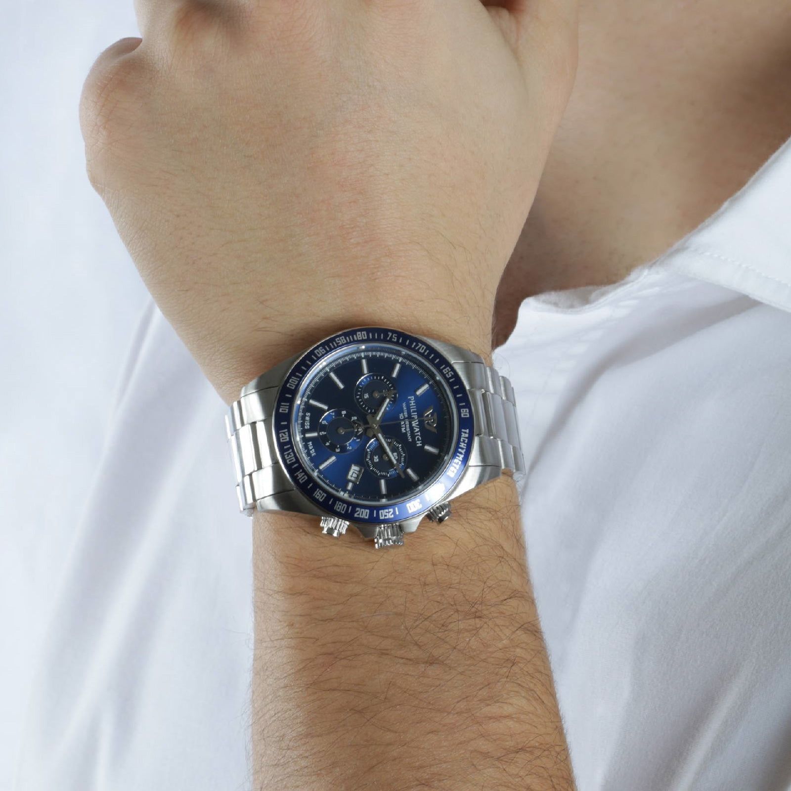 Orologio cronografo Philip Watch Caribe Sport da uomo R8273607005-3