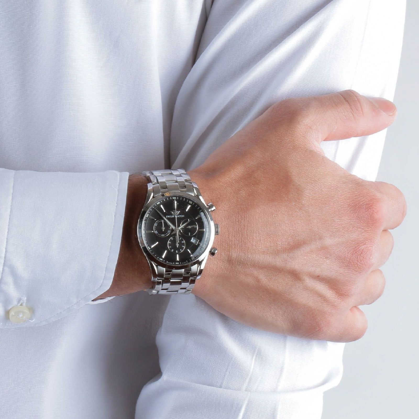 Orologio cronografo Philip Watch Sunray da uomo R8273908165-3
