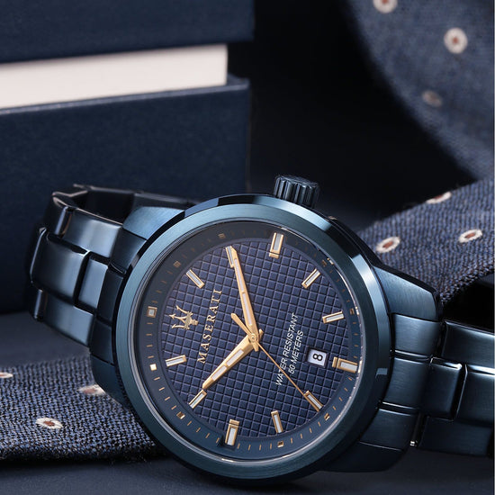 Orologio solo tempo Maserati Blue Edition da uomo R8853141002-5