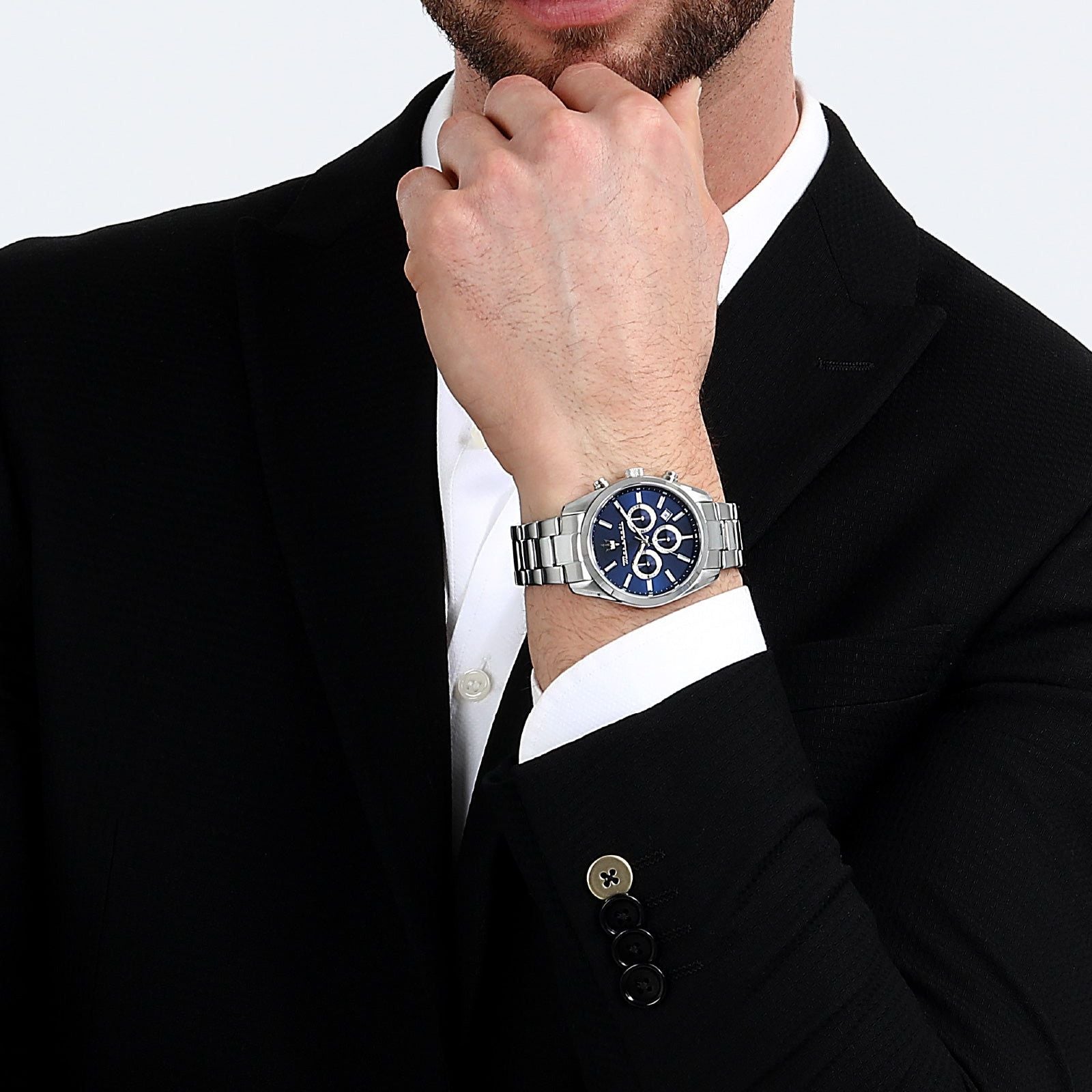 Orologio multifunzione Maserati Attrazione da uomo R8853151005-5