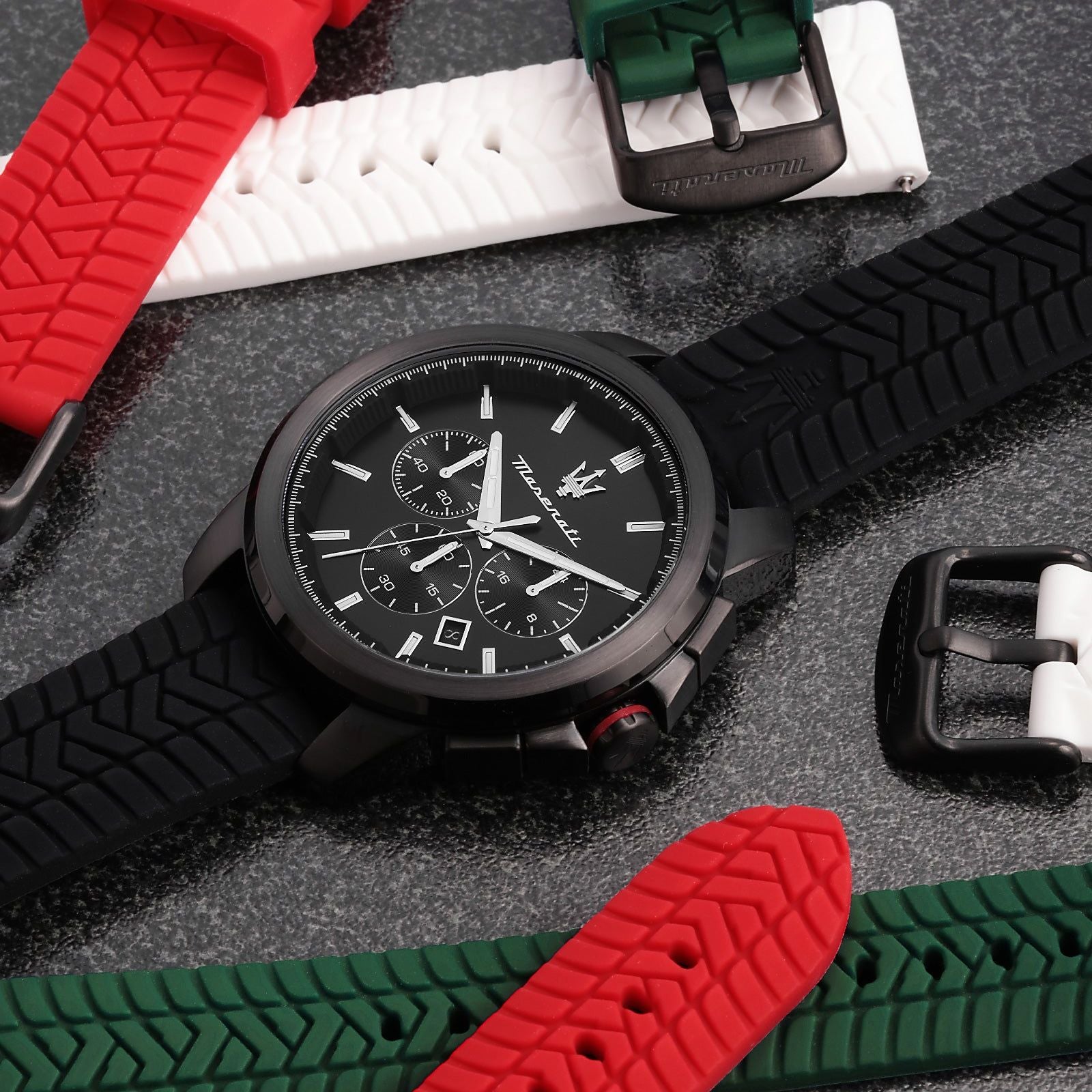 Orologio crono Maserati Successo da uomo R8871648005-5