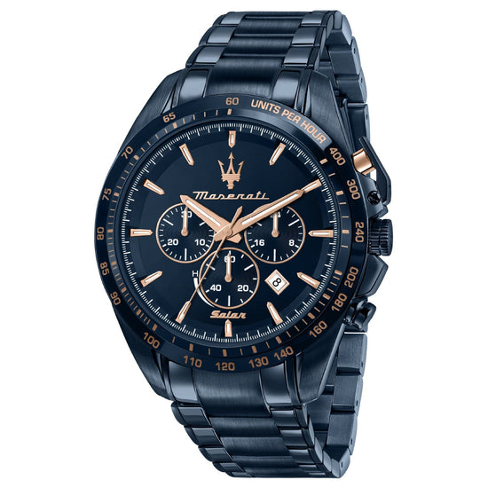 Orologio cronografo Maserati Solar Blue da uomo R8873649001-1