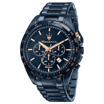 Orologio cronografo Maserati Solar Blue da uomo R8873649001-1
