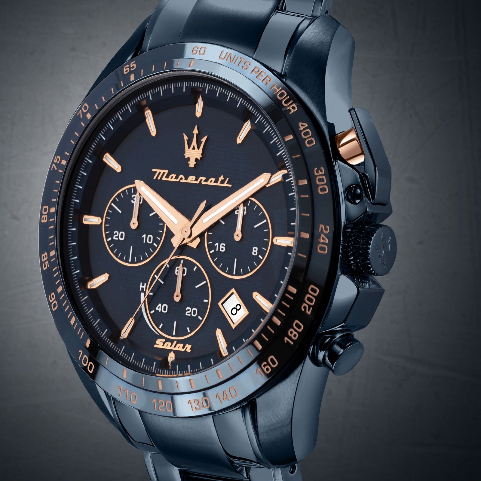 Orologio cronografo Maserati Solar Blue da uomo R8873649001-4