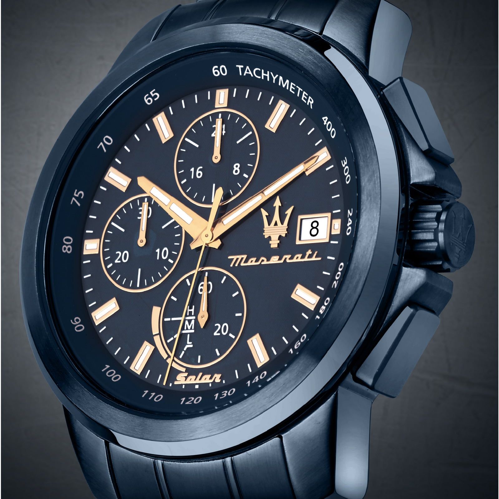 Orologio cronografo Maserati Solar Blue da uomo