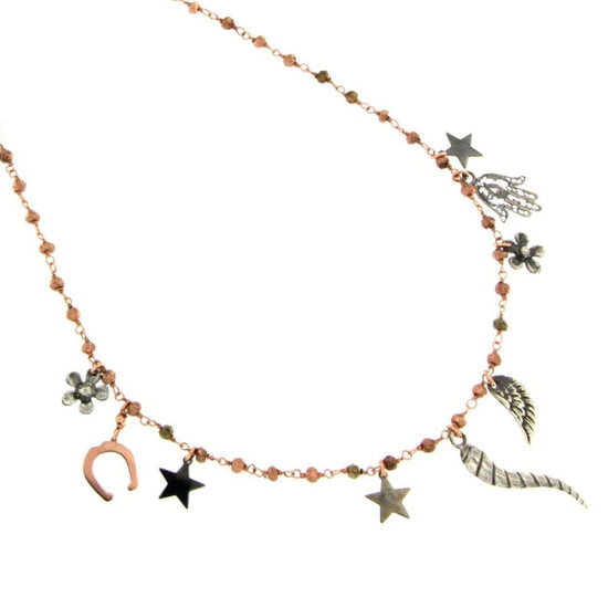 Collana Maman et Sophie Pietre Dure e Semipreziose da donna RPELAFO-1
