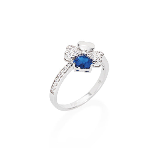 Anello Amen Quadricuore da donna RQUBBL-1