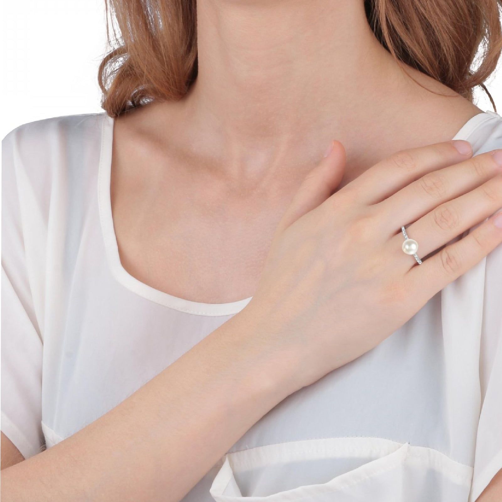 Anello Morellato Perla da donna SANH070-2