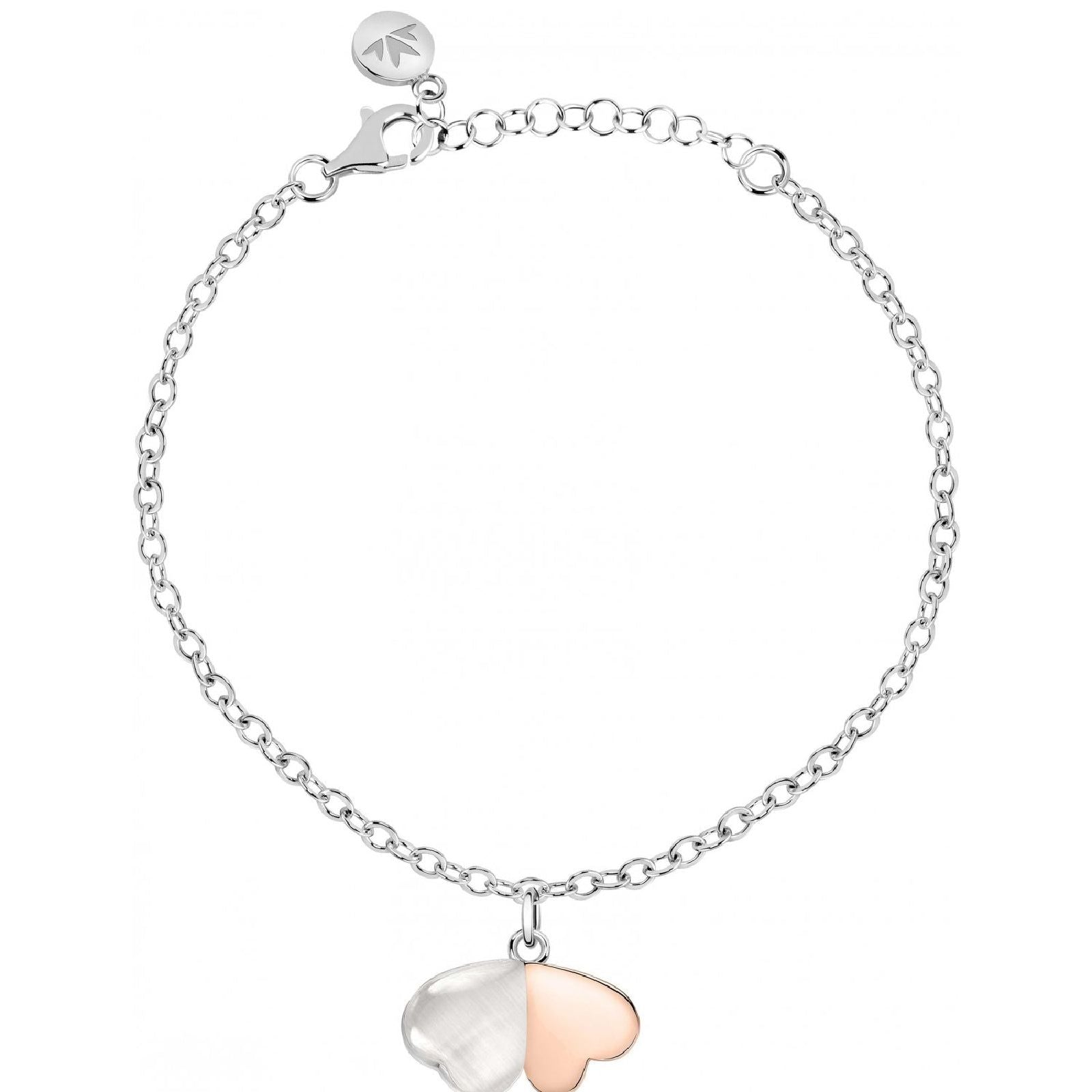 Bracciale Morellato Doppio Cuore da donna SASM08-1