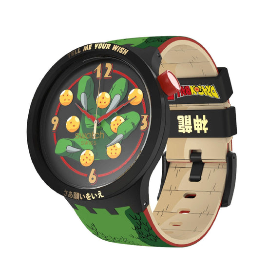 Orologio solo tempo Swatch X Dragonball Z unisex SB01Z102-2