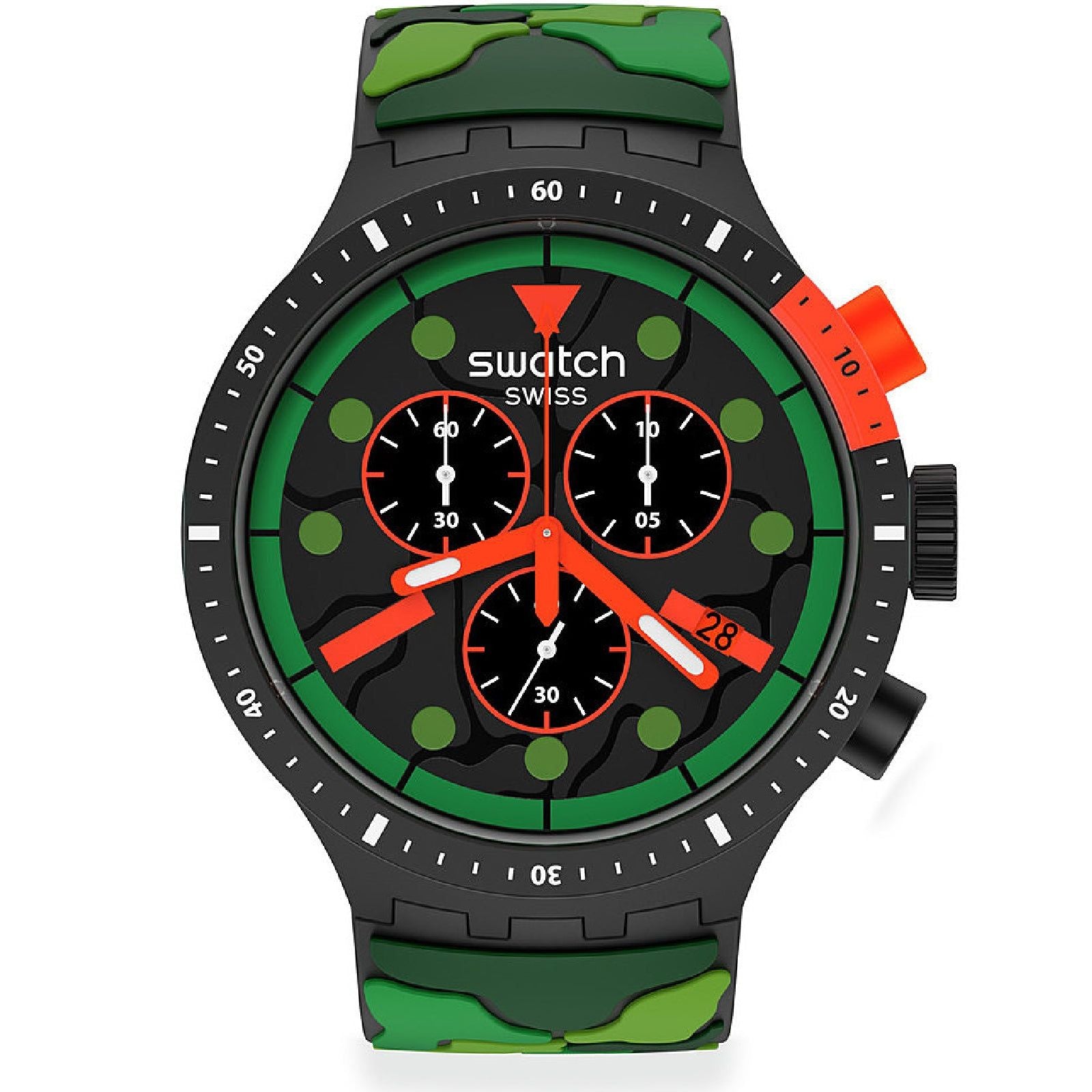 Orologio crono Swatch Monthly Drops da uomo SB02B409-1
