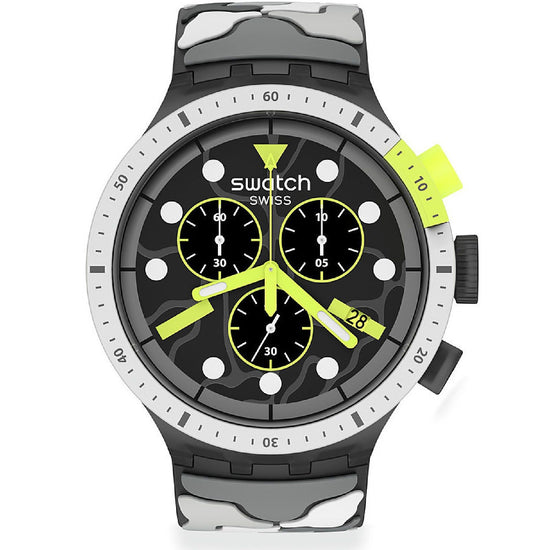 Orologio crono Swatch Monthly Drops da uomo SB02M400-1
