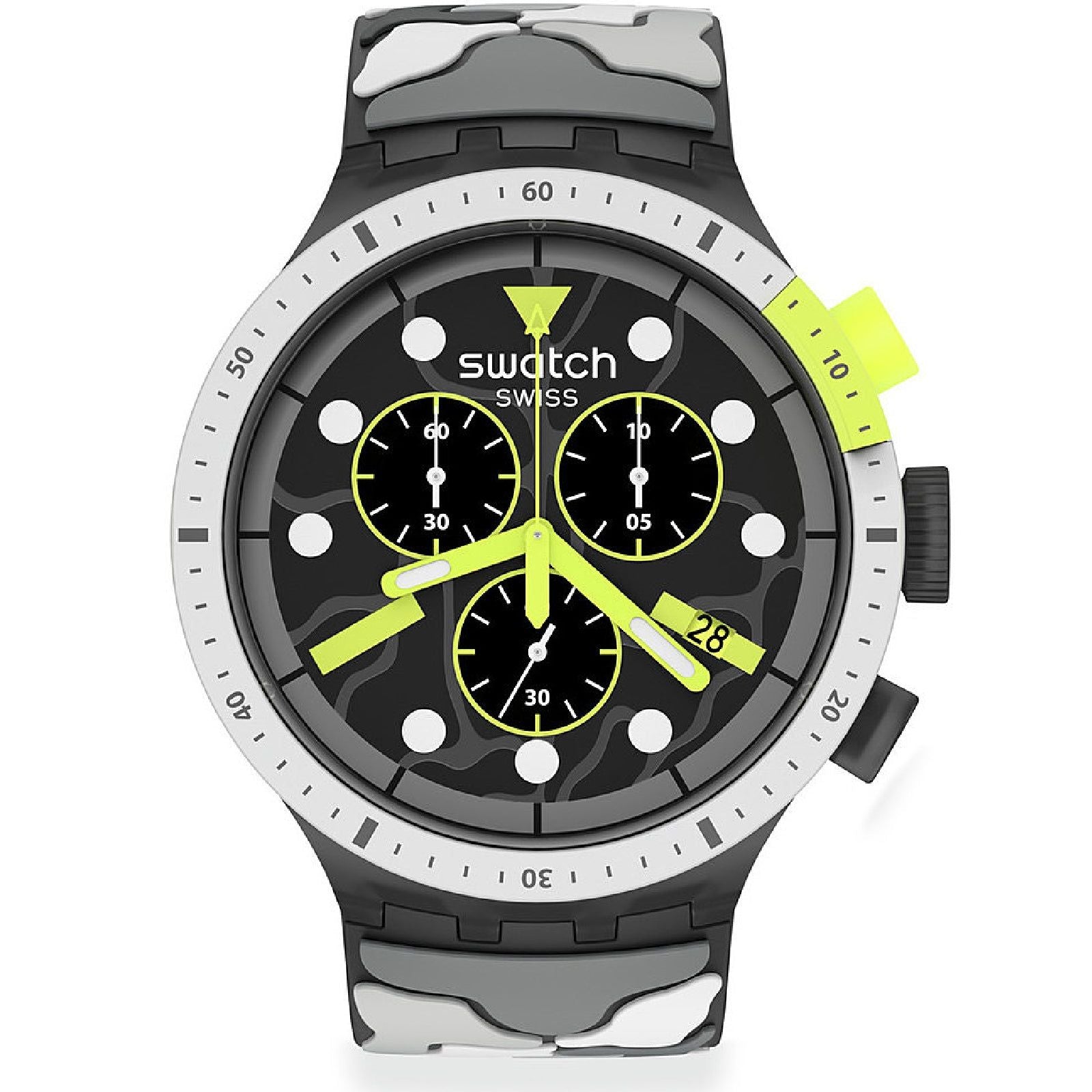 Orologio crono Swatch Monthly Drops da uomo SB02M400-1