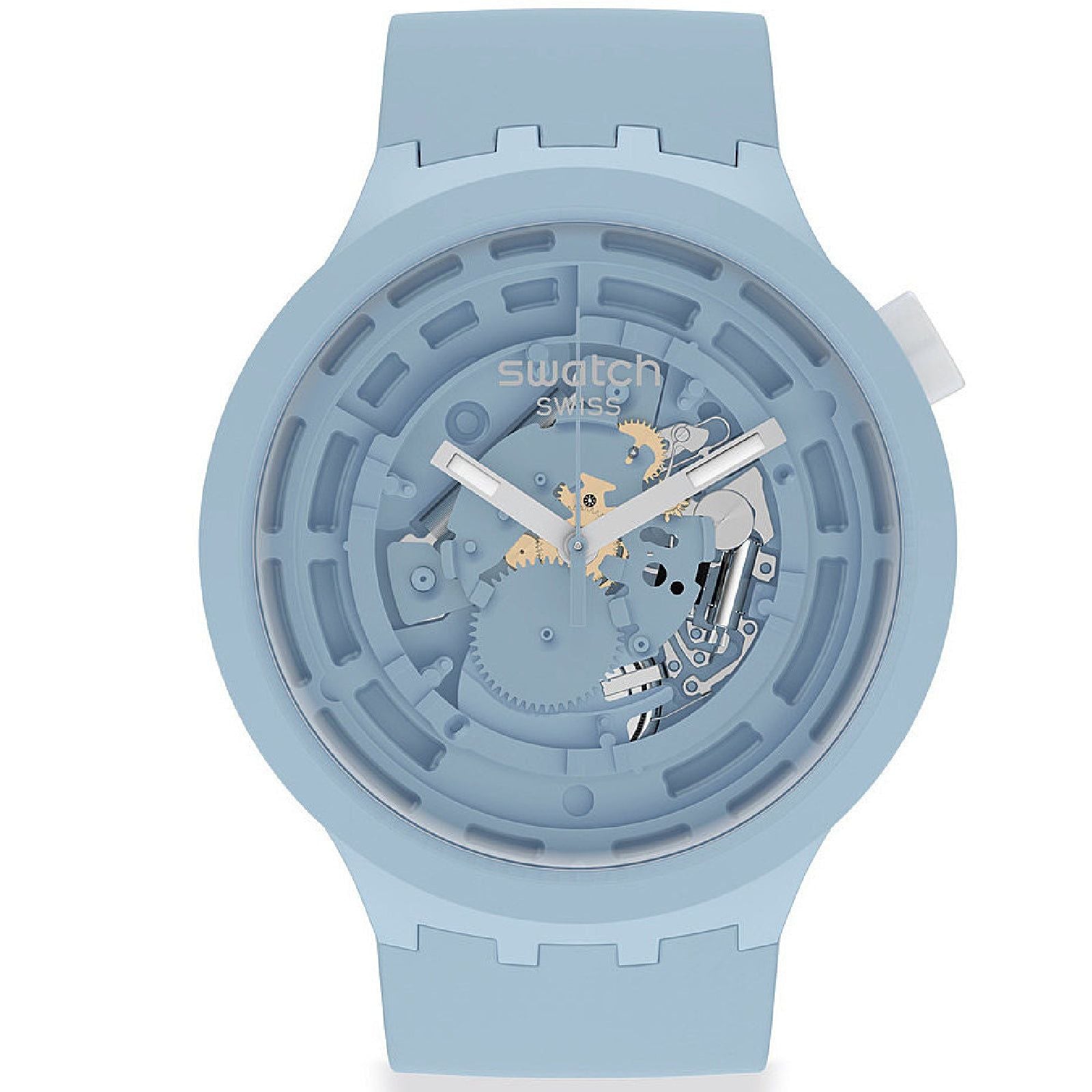 Orologio solo tempo Swatch Bioceramic da uomo SB03N100-1