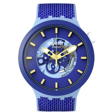 Orologio solo tempo Swatch The January Collection unisex SB05N105-1