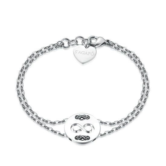 Bracciale S'agapõ Be My Always da donna SBM26-1