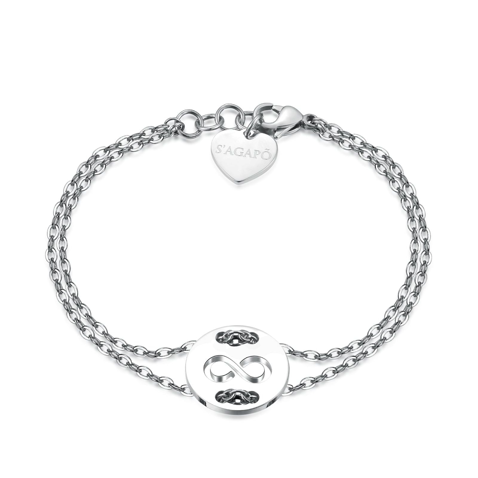 Bracciale S'agapõ Be My Always da donna SBM26-1