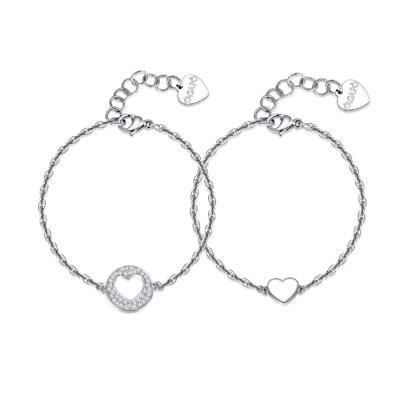 Bracciale S’Agapõ Me + You da donna SEY11-1