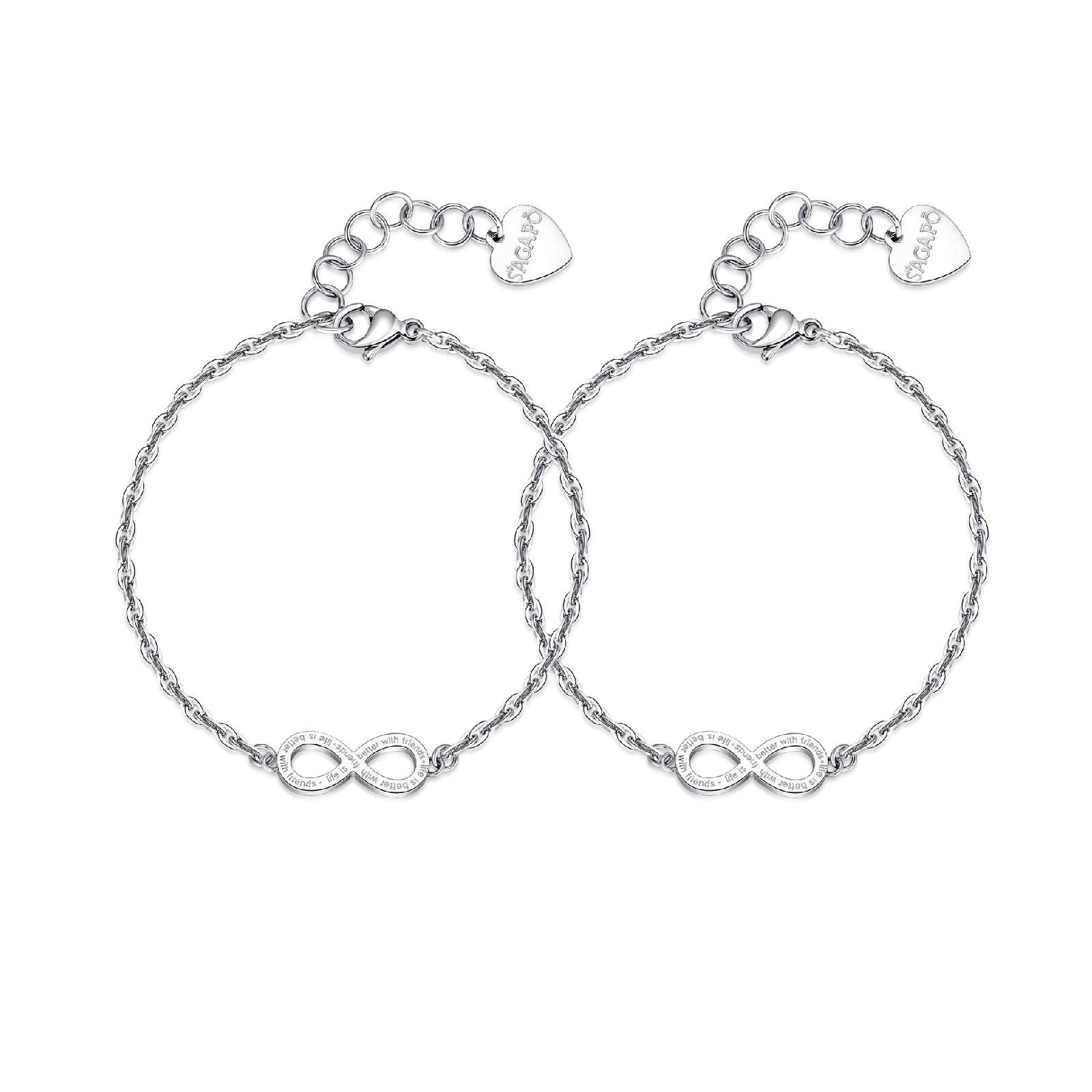 Bracciale S’Agapõ Me + You da donna SEY14-1