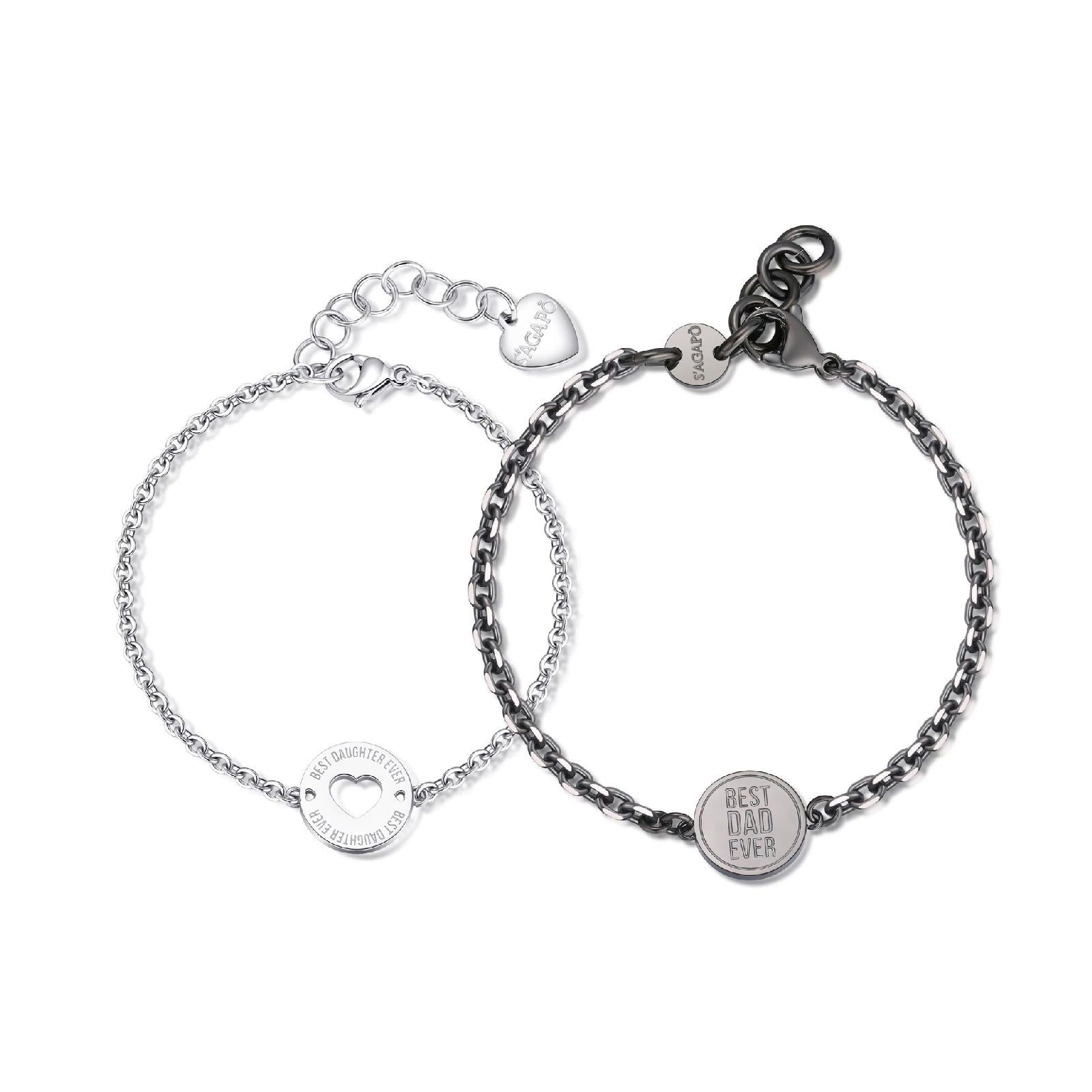 Bracciale S’Agapõ Me + You da uomo e donna SEY15-1