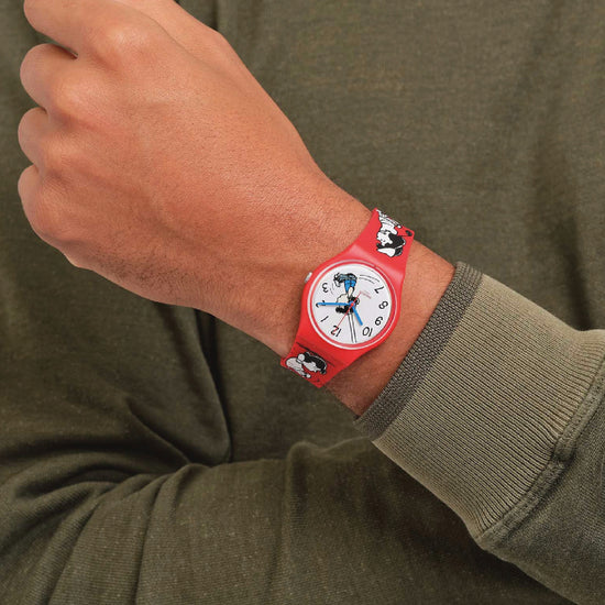 Orologio solo tempo Swatch Peanuts unisex SO28Z106-4