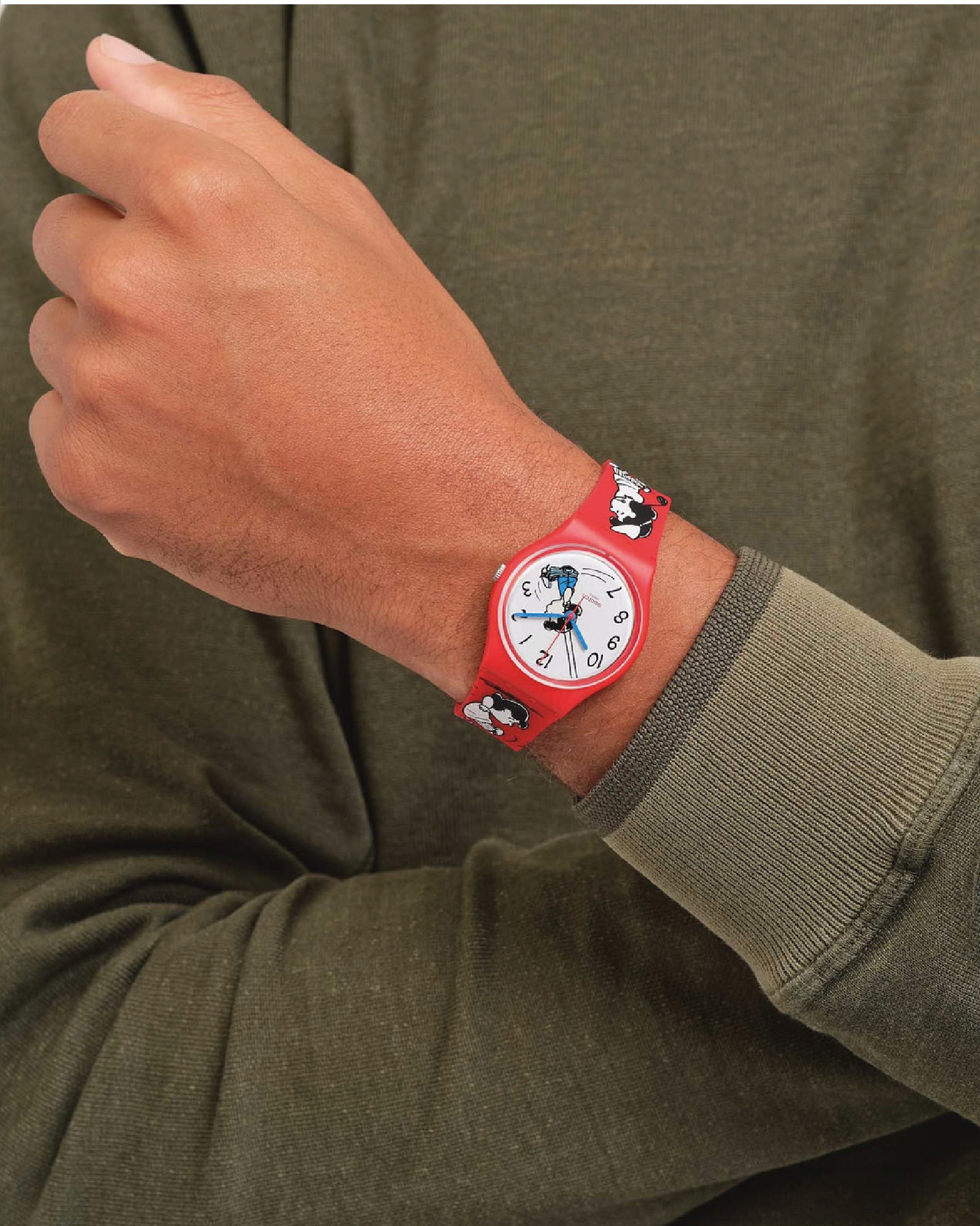 Orologio solo tempo Swatch Peanuts unisex SO28Z106-4