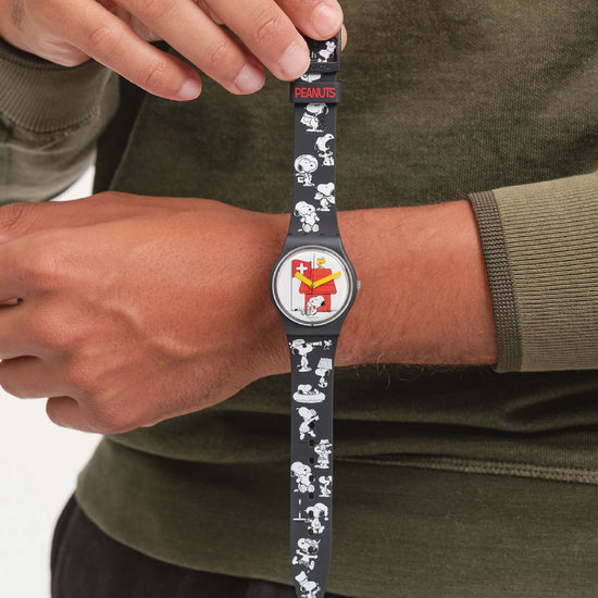 Orologio solo tempo Swatch Peanuts unisex SO28Z107-4