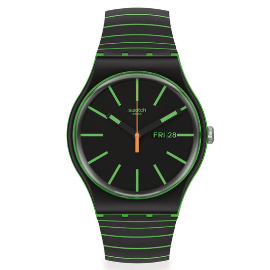 Orologio solo tempo Swatch Monthly Drops da uomo SO29G702-1