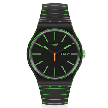 Orologio solo tempo Swatch Monthly Drops da uomo SO29G702-1