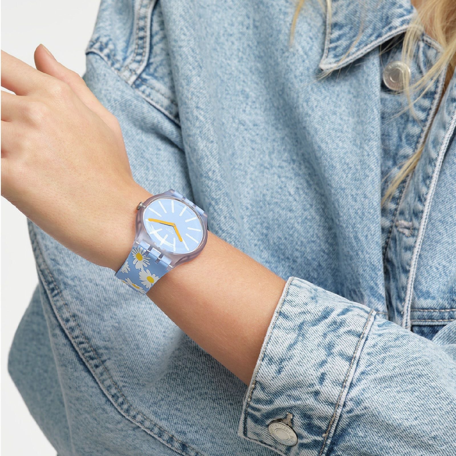 Orologio solo tempo Swatch The March Collection da donna SO29S100-3