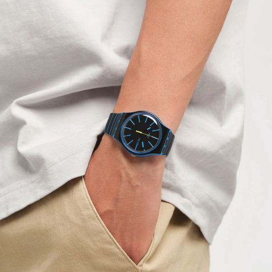 Orologio solo tempo Swatch Monthly Drops da uomo SO29S700-3
