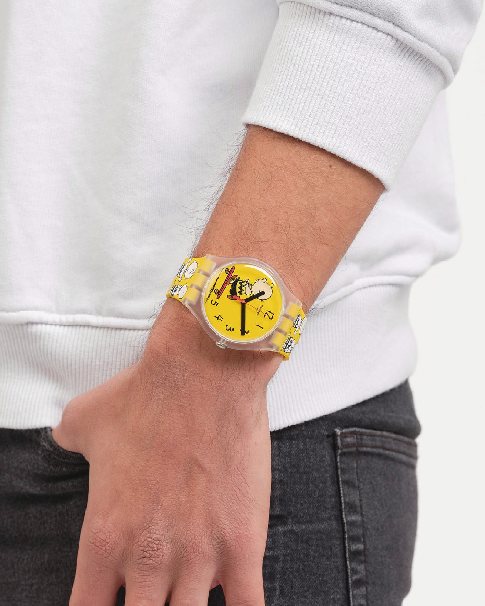 Orologio solo tempo Swatch Peanuts unisex SO29Z101-3