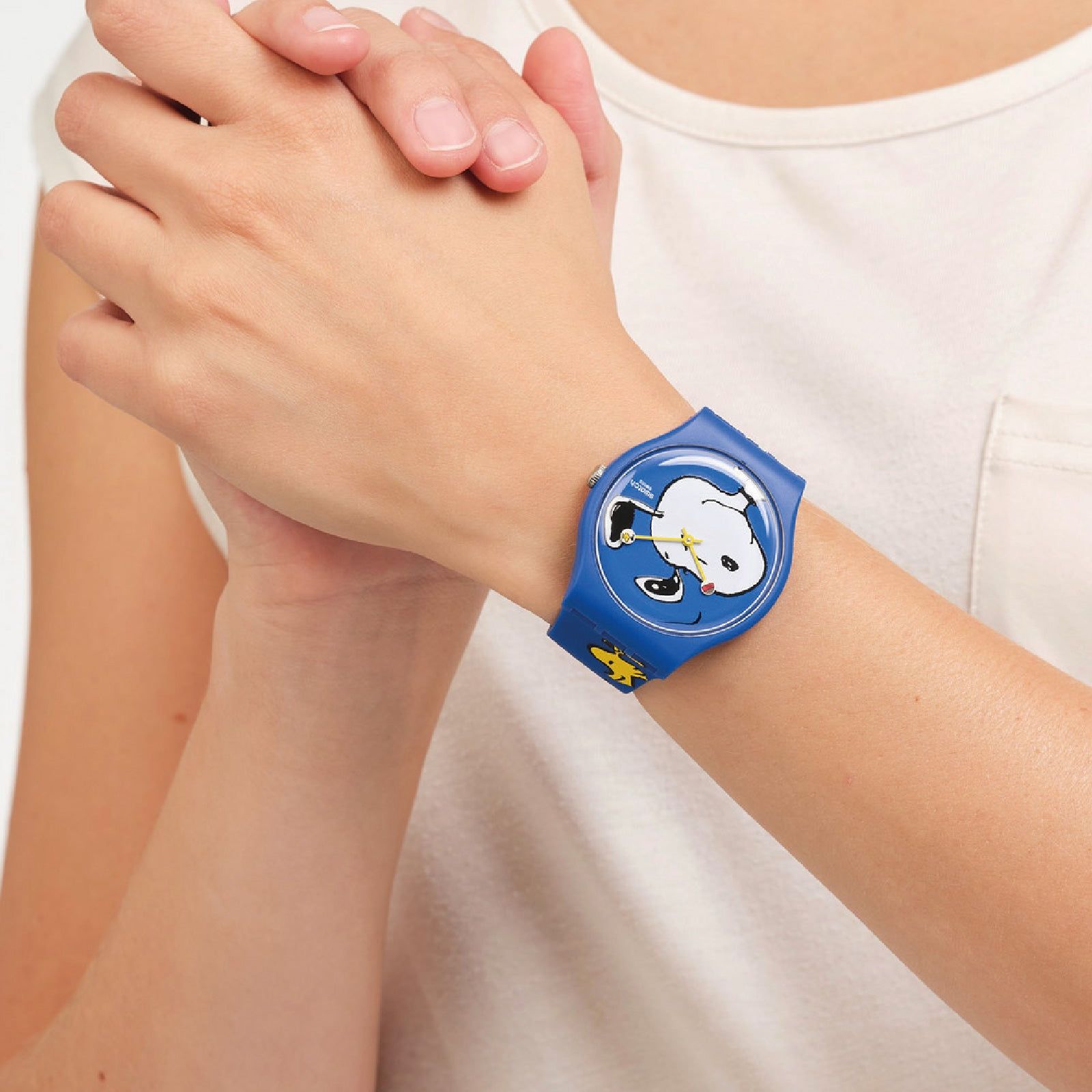 Orologio solo tempo Swatch Peanuts unisex SO29Z106-3