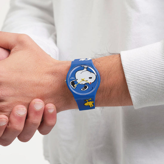 Orologio solo tempo Swatch Peanuts unisex SO29Z106-5