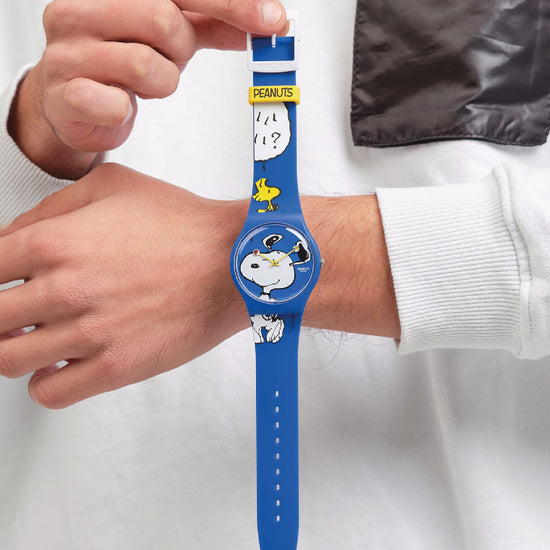 Orologio solo tempo Swatch Peanuts unisex SO29Z106-6