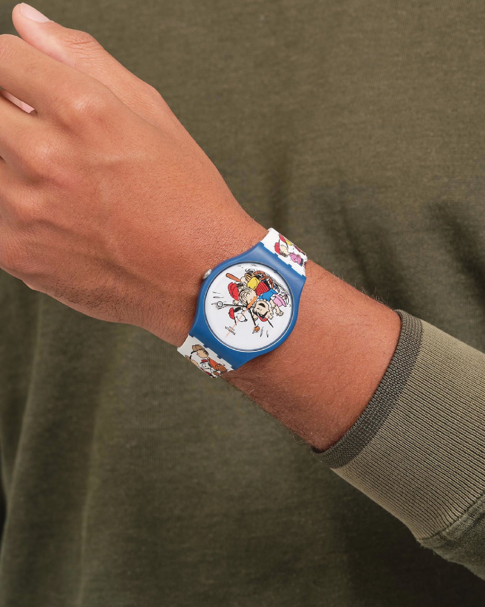 Orologio solo tempo Swatch Peanuts unisex SO29Z107-5