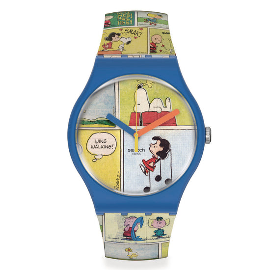 Orologio solo tempo Swatch Peanuts unisex SO29Z108-1