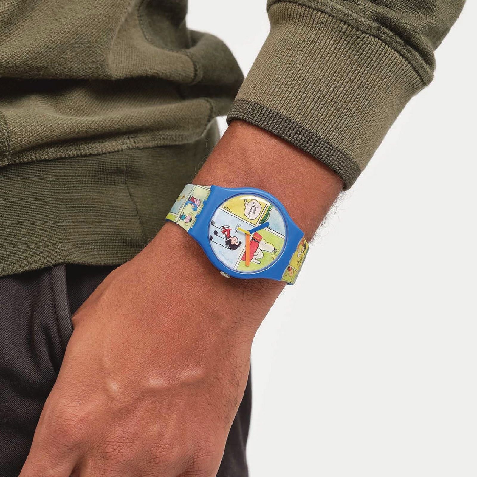 Orologio solo tempo Swatch Peanuts unisex SO29Z108-5