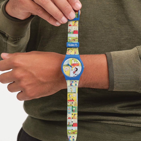 Orologio solo tempo Swatch Peanuts unisex SO29Z108-6