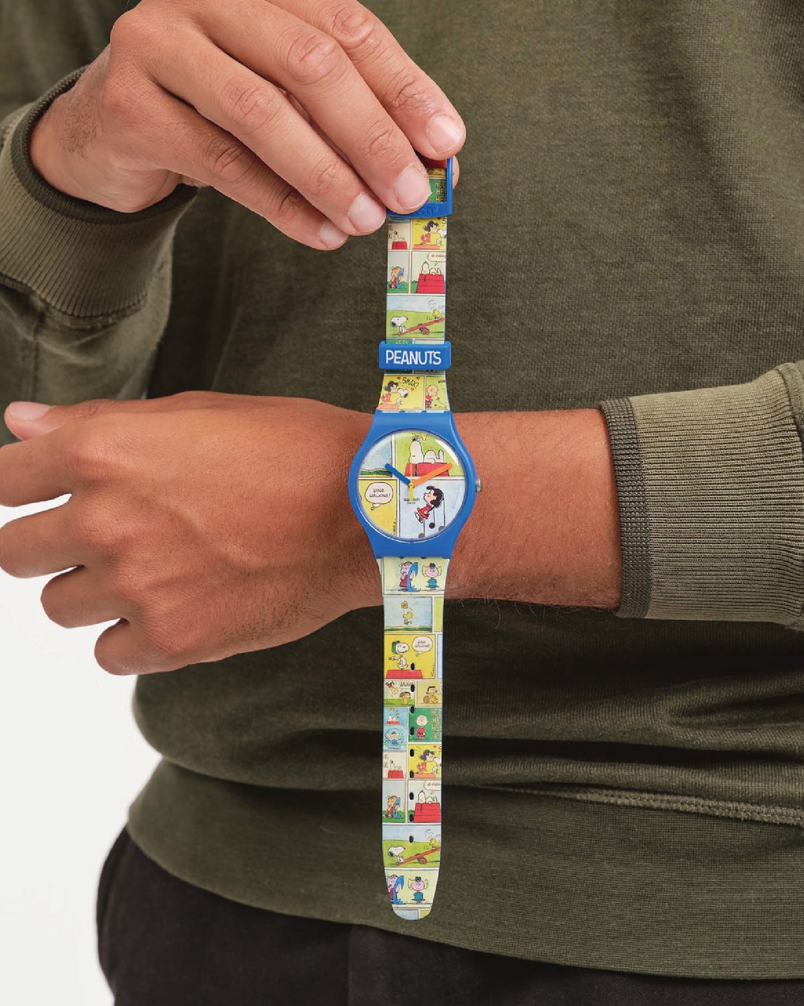 Orologio solo tempo Swatch Peanuts unisex SO29Z108-6