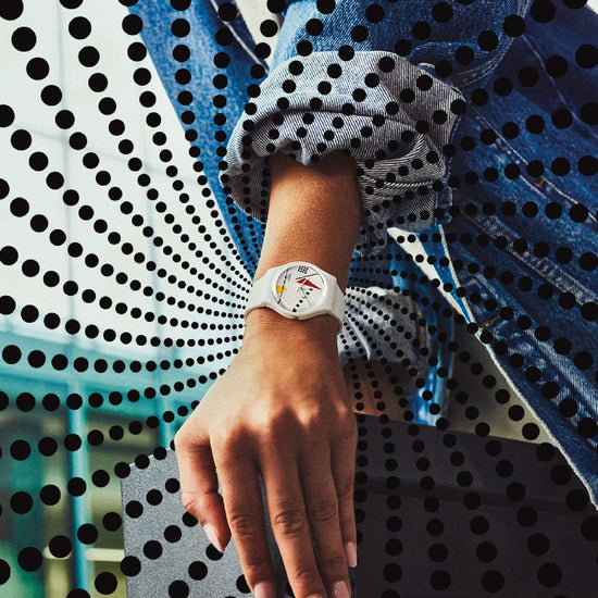 Orologio solo tempo Swatch 1984 Reloaded da donna SO31W106-5