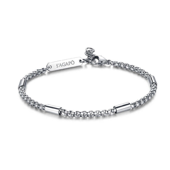 Bracciale S'agapõ Ripple da uomo SRP13-1