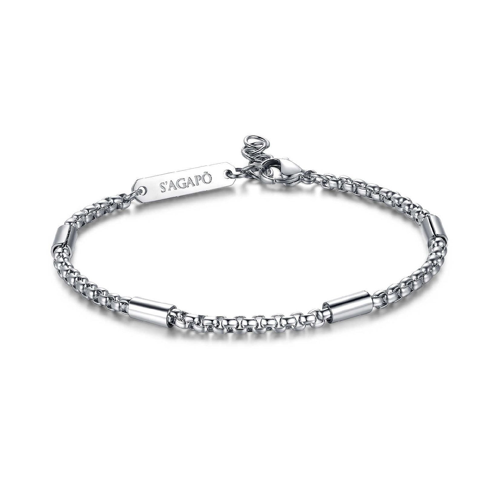 Bracciale S'agapõ Ripple da uomo SRP13-1